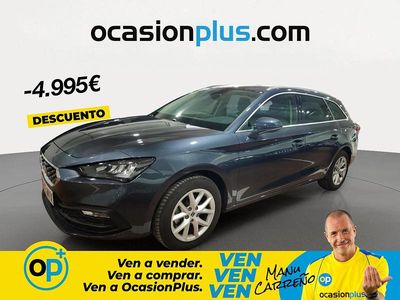 Usado Seat Leon Style 116 CV (85 kW) 2025 Gris / plata Familiar