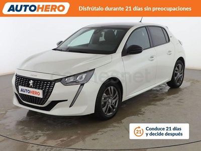 Usado Peugeot 208 Style 101 CV (74 kW) 2021 Blanco Utilitario