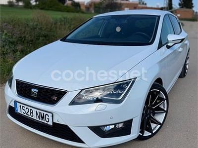 Usado Seat Leon FR 140 CV (102 kW) 2014 Blanco Berlina