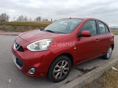 Usado Nissan Micra Tekna 80 CV (58 kW) 2017 Granate Berlina