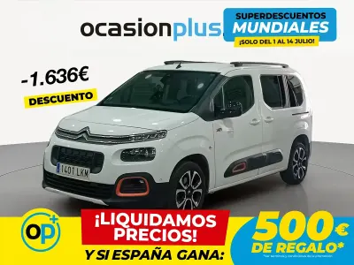 Usado Citroën Berlingo Shine 130 CV (95 kW) 2020 Blanco Monovolumen