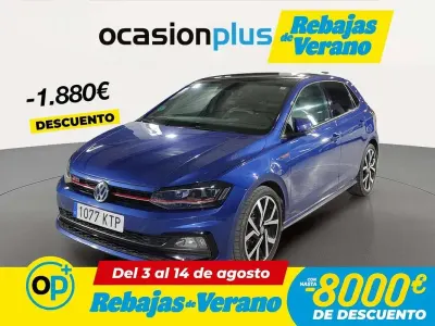 Usado VW Polo GTI 200 CV (147 kW) 2019 Azul Utilitario
