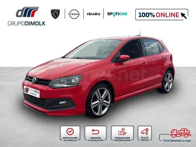 Usado VW Polo Sport 90 CV (66 kW) 2014 Rojo Berlina