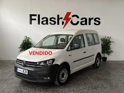 Usado VW Caddy Edition 102 CV (75 kW) 2019 Blanco Monovolumen
