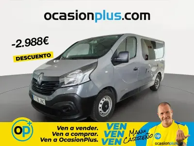 Usado Renault Trafic 125 CV (91 kW) 2016 Gris Monovolumen