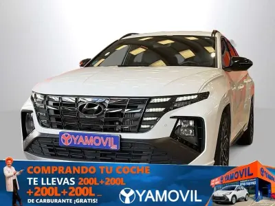 Usado Hyundai Tucson N Line 150 CV (110 kW) 2022 Blanco SUV
