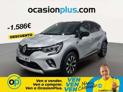 Usado Renault Captur Techno 91 CV (66 kW) 2024 Gris SUV