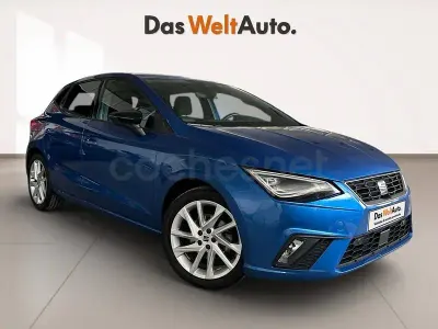 Usado Seat Ibiza FR 150 CV (110 kW) 2022 Azul Utilitario