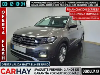 Usado VW T-Cross Advance 116 CV (85 kW) 2020 Gris SUV