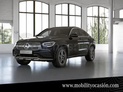 Usado Mercedes GLC300e 333 CV (244 kW) 2023 Negro Coupe