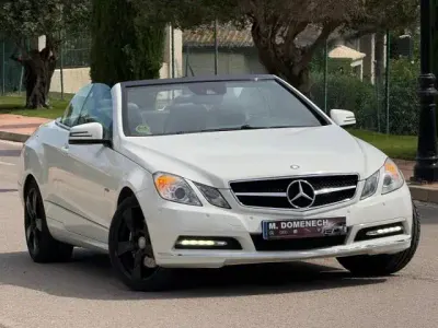 Käytetty Mercedes E250 Avantgarde 204 HP (150 kW) 2012 Valkoinen Avoauto