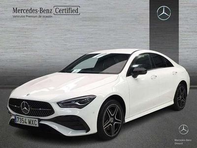 Usado Mercedes CLA250 218 CV (160 kW) 2024 Blanco Berlina