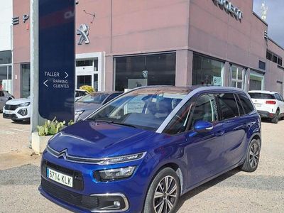 Usado Citroën C4 SpaceTourer Feel 130 CV (95 kW) 2018 Azul Monovolumen