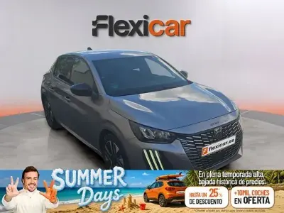 Usado Peugeot 208 Allure 100 CV (73 kW) 2025 Beige Utilitario