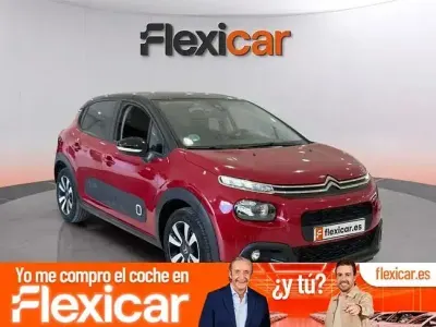 Usado Citroën C3 PureTech 82 CV (60 kW) 2018 Rojo Utilitario