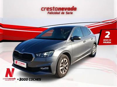 Usado Skoda Fabia Selection 80 CV (58 kW) 2024 Gris Utilitario