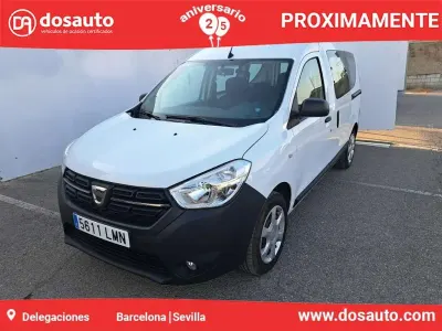 Usado Dacia Dokker 110 CV (80 kW) 2020 Blanco Monovolumen