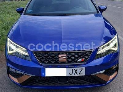 Usado Seat Leon CUPRA 300 CV (220 kW) 2017 Azul Berlina