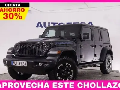 Usado Jeep Wrangler Rubicon 381 CV (280 kW) 2024 Negro SUV