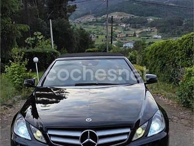 Usado Mercedes E350 Avantgarde 231 CV (169 kW) 2010 Negro Descapotable