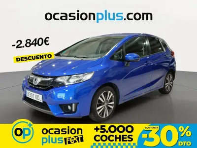 Usado Honda Jazz Elegance 102 CV (75 kW) 2017 Azul Utilitario