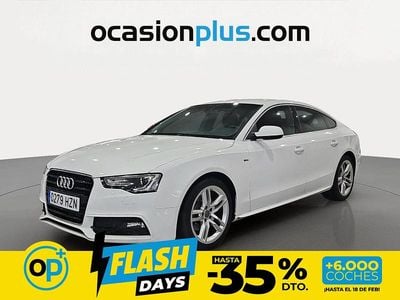 Usado Audi A5 S-Line 170 CV (125 kW) 2014 Blanco Coupe