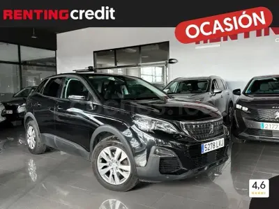 Usado Peugeot 3008 Style 120 CV (88 kW) 2016 Negro SUV