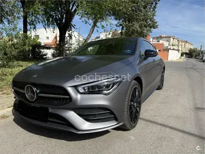 Usado Mercedes CLA250e Shooting Brake 218 CV (160 kW) 2021 Gris / plata Familiar