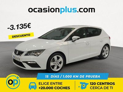 Usado Seat Leon FR 150 CV (110 kW) 2019 Blanco Berlina
