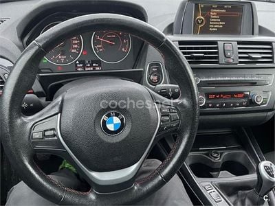 Usado BMW 116 Sport Line 115 CV (84 kW) 2012 Negro Utilitario