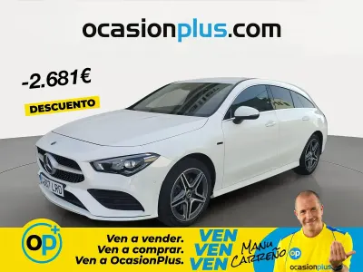 Usado Mercedes CLA250e 218 CV (160 kW) 2021 Blanco Coupe