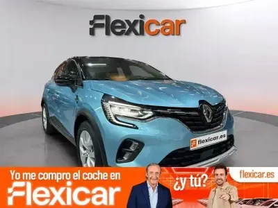Usado Renault Captur Intens 90 CV (66 kW) 2021 Azul SUV