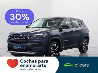 Usado Jeep Compass Altitude 130 CV (95 kW) 2024 Azul SUV