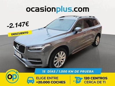 Gris Usado 2017 Volvo XC90 Momentum SUV | 28.990 € (Precio justo)