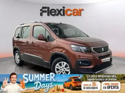 Usado Peugeot Rifter Allure 130 CV (95 kW) 2019 Marrón Monovolumen