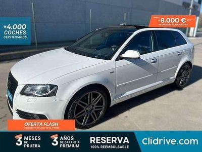 Usado Audi A3 Cabriolet Attraction 160 CV (117 kW) 2010 Blanco Descapotable