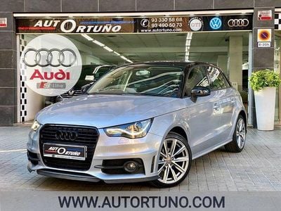 Usado Audi A1 Sportback 116 CV (85 kW) 2015 Gris / plata Utilitario