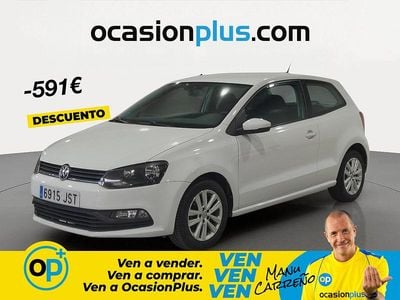 Usado VW Polo 75 CV (55 kW) 2016 Blanco Utilitario