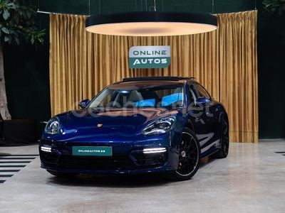 Azul Usado 2021 Porsche Panamera 4 Executive Berlina | 76.950 € (Un poco caro)