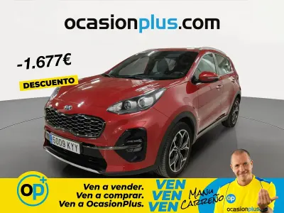 Usado Kia Sportage GT-Line 136 CV (100 kW) 2019 Rojo SUV