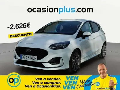 Usado Ford Fiesta ST-Line 125 CV (91 kW) 2023 Blanco Utilitario