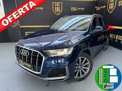 Usado Audi Q7 S-Line 231 CV (169 kW) 2020 Azul SUV
