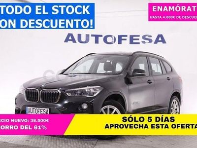 Usado BMW X1 136 CV (100 kW) 2017 Negro SUV