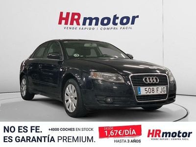 Usado Audi A4 140 CV (102 kW) 2006 Negro Berlina