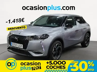 Usado DS Automobiles DS3 Crossback Grand Chic 130 CV (95 kW) 2020 Gris SUV