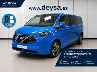 Nuevo Ford Tourneo Custom Titanium X 232 CV (170 kW) 2026 Azul Van