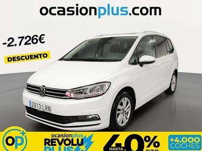Usado VW Touran Advance 150 CV (110 kW) 2021 Blanco Monovolumen