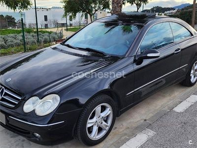 Usado Mercedes CLK320 Avantgarde 218 CV (160 kW) 2002 Negro Coupe