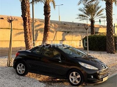 Usado Peugeot 207 CC 120 CV (88 kW) 2009 Negro Descapotable