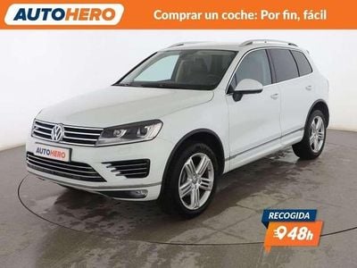 Usado VW Touareg R-line 262 CV (192 kW) 2015 Blanco SUV